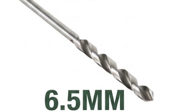  YDS FULL POLISH TWIST DRILL BIT 6.5MM 