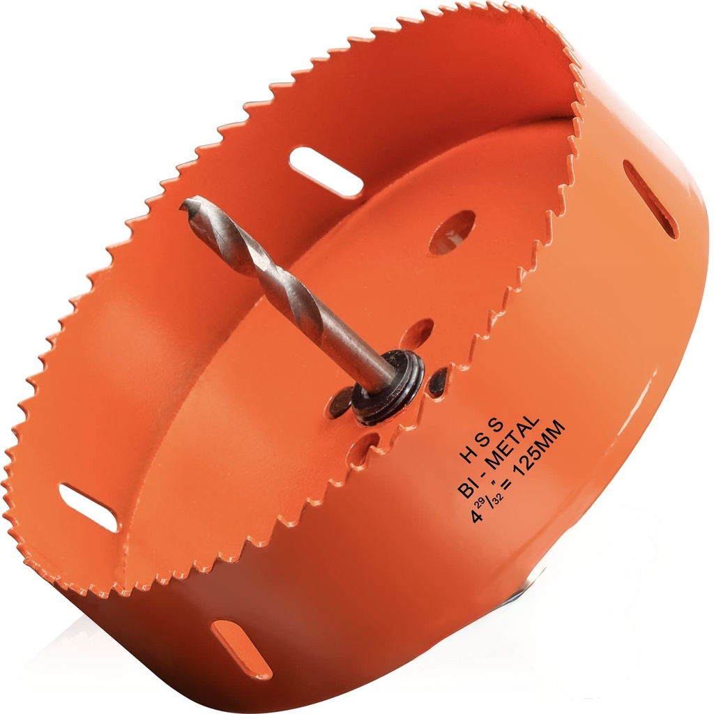  YDS HSS BI METAL HOLE SAW 125MM 4X29/32 - YDS-3808 