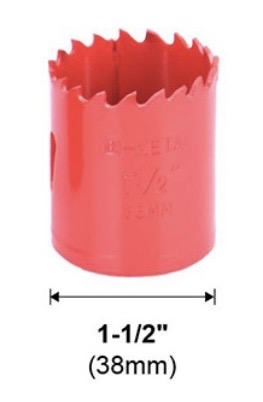  YDS HSS BI METAL HOLE SAW 38MM 4-1/2" - YDS-308 