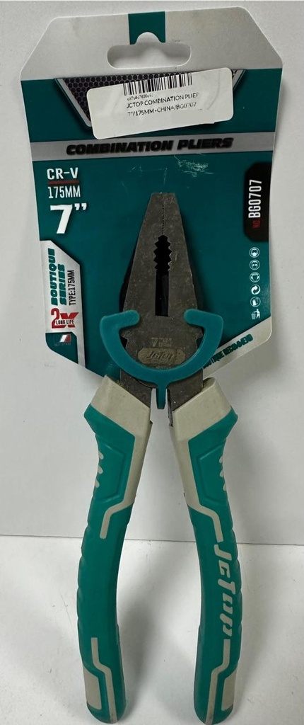 JCTOP COMBINATION PLIER 7"/175MM -CHINA/BG0707
