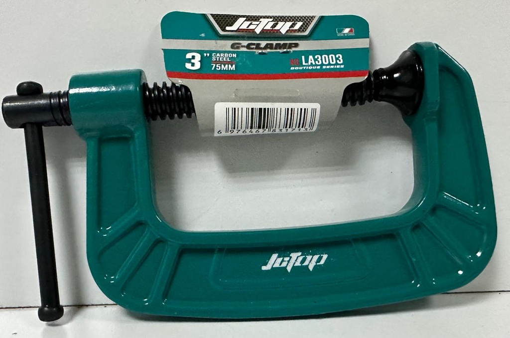 JCTOP C-CLAMP H/DUTY 3"/75MM -CHINA /LA3003
