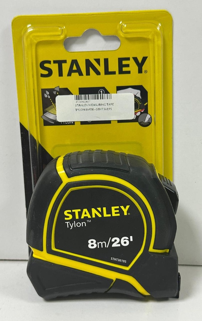 STANLEY MEASURING TAPE TYLON 8MTR - STHT36195