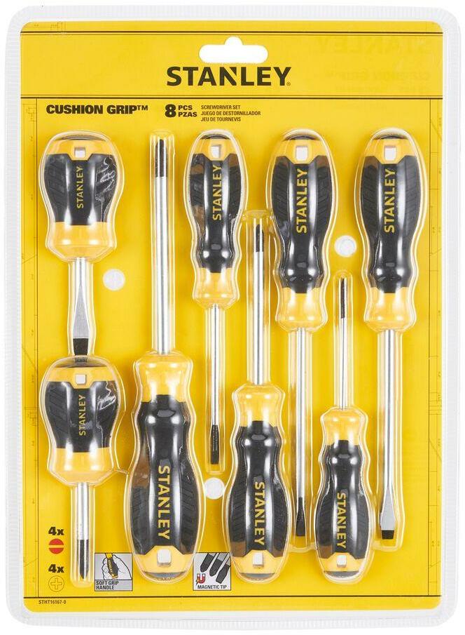 STANLEY 8PCS SCREW DRIVER SET -CHINA/STHT16167-0