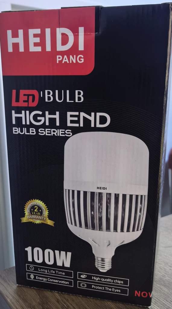 HEIDI LED BULB T-SHAPE 100W 100-220V 6500K DAYLIGHT-QB100