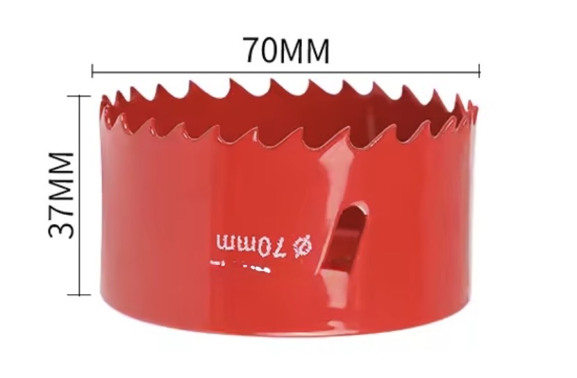 YDS HSS BI METAL HOLE SAW 70MM 2X9/16 - YDS-3808