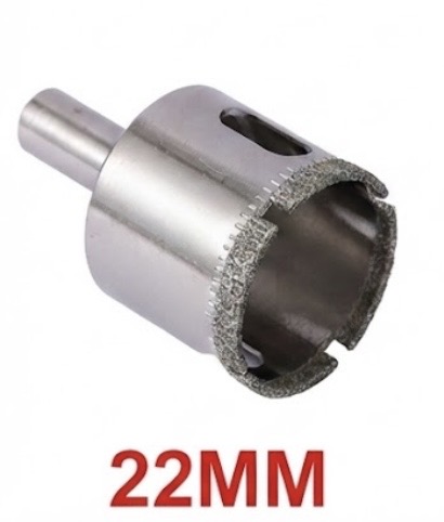 YDS DIAMOND GLASS HOLE SAW 22MM-CHINA