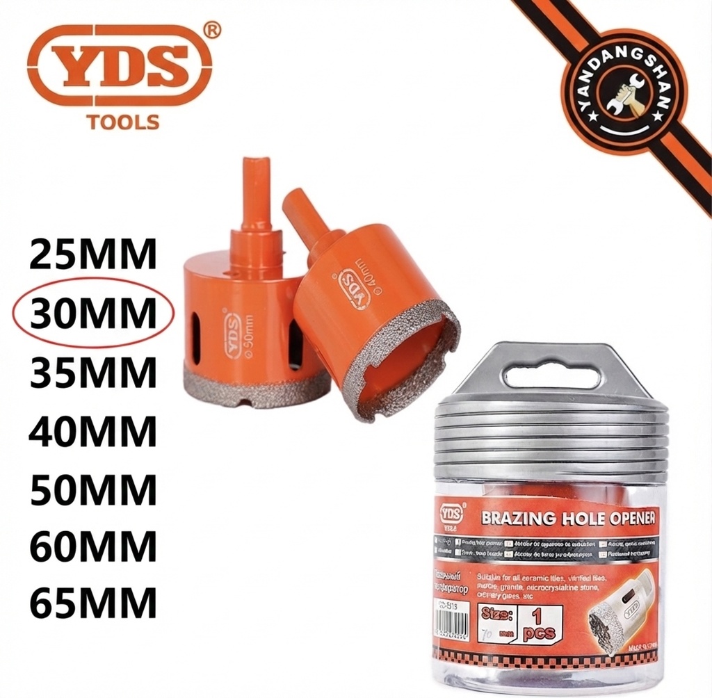 YDS BRAZING HOLE OPENER 30MM-CHINAYDS-0213
