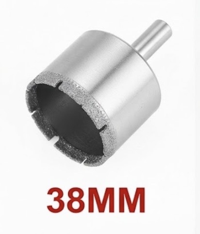 YDS DIAMOND GLASS HOLE SAW 38MM -CHINA