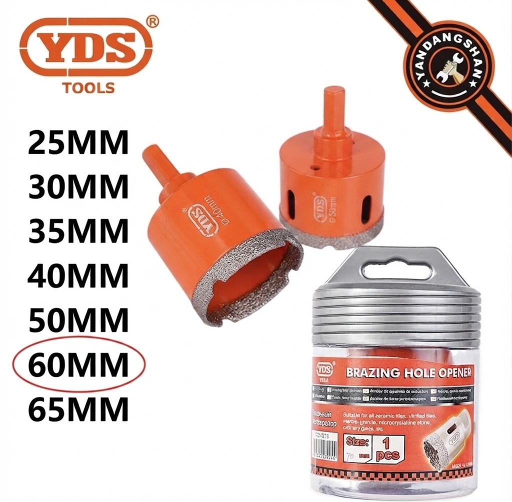 YDS BRAZING HOLE OPENER 60MM -CHINA