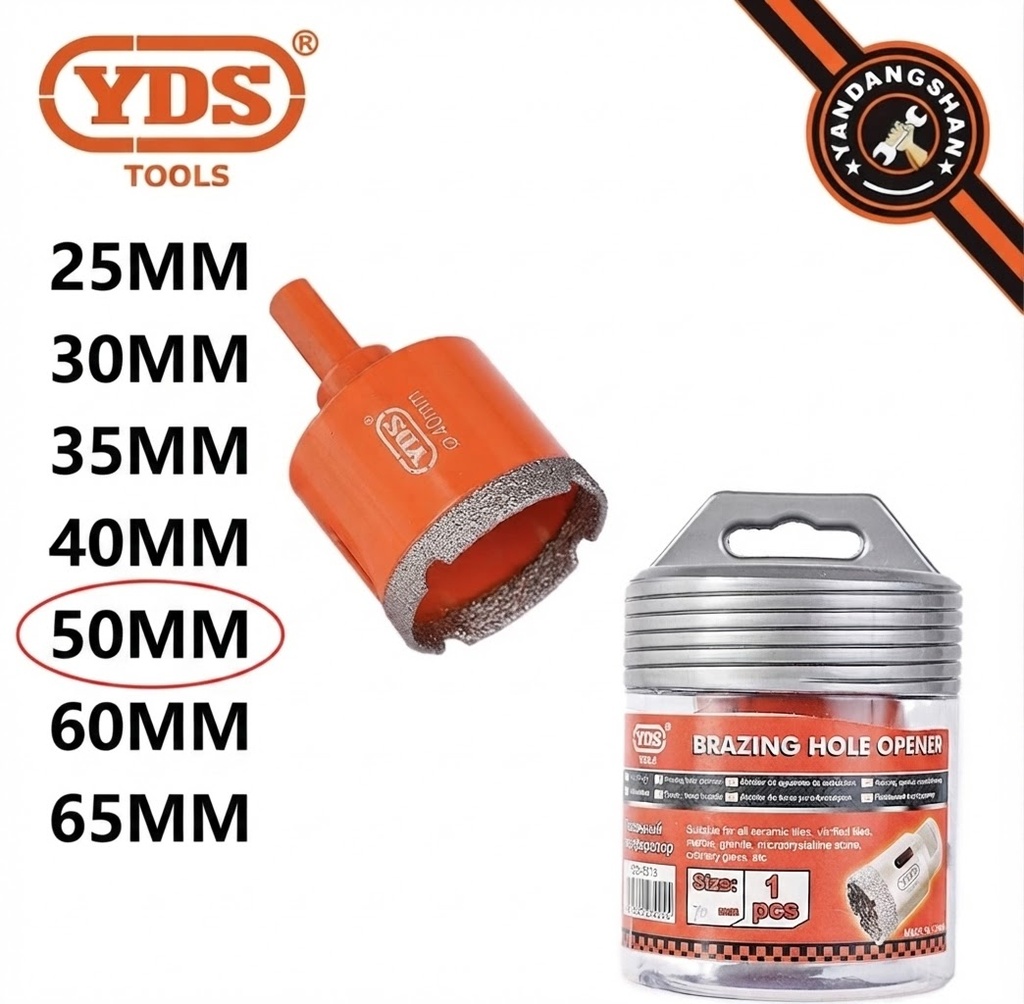 YDS BRAZING HOLE OPENER 50MM -CHINA