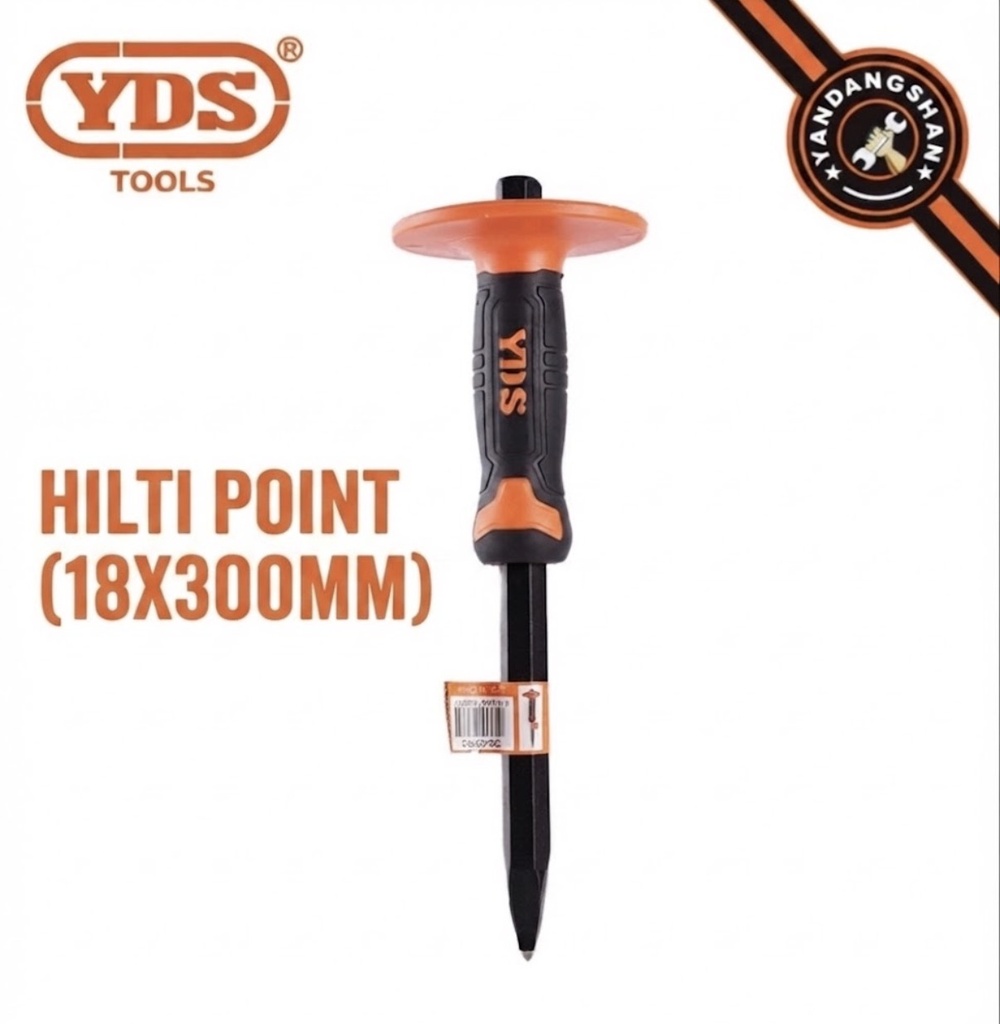 YDS CONCRETE CHISEL HILTI POINT (18X300MM) - CHINA