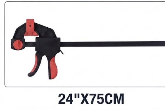 QUICK RATCHET BAR CLAMP 24"X75CM BLACK-CHINA