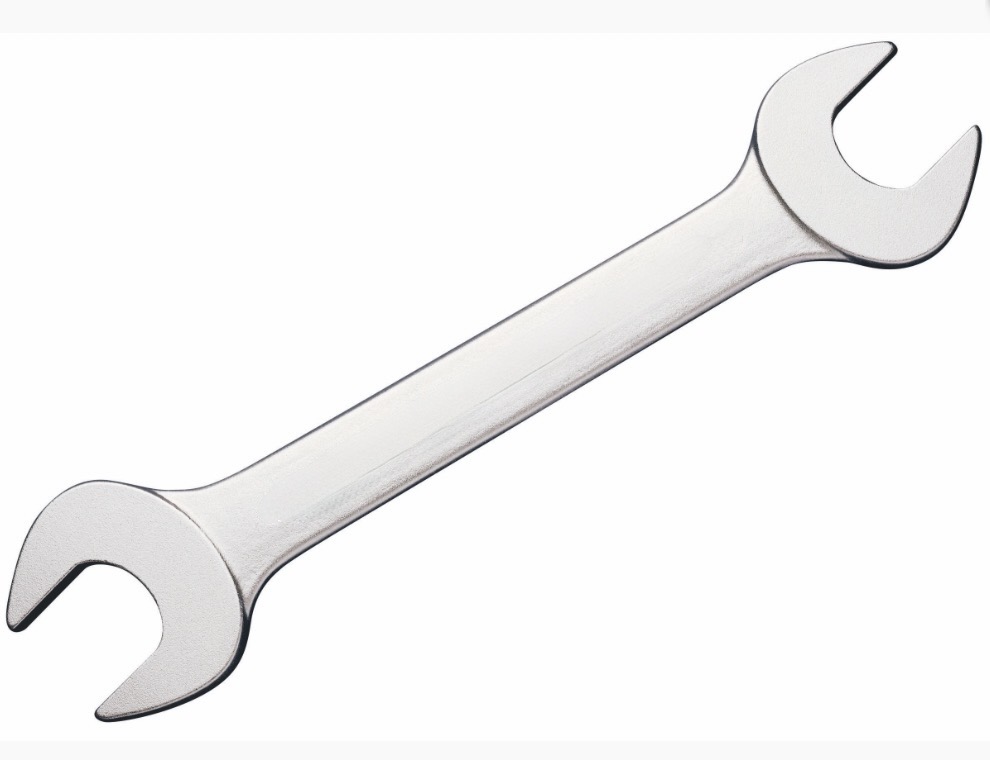 YDS DOUBLE OPEN END SPANNER SIVLER VANADIUM 17X19-CHINA/