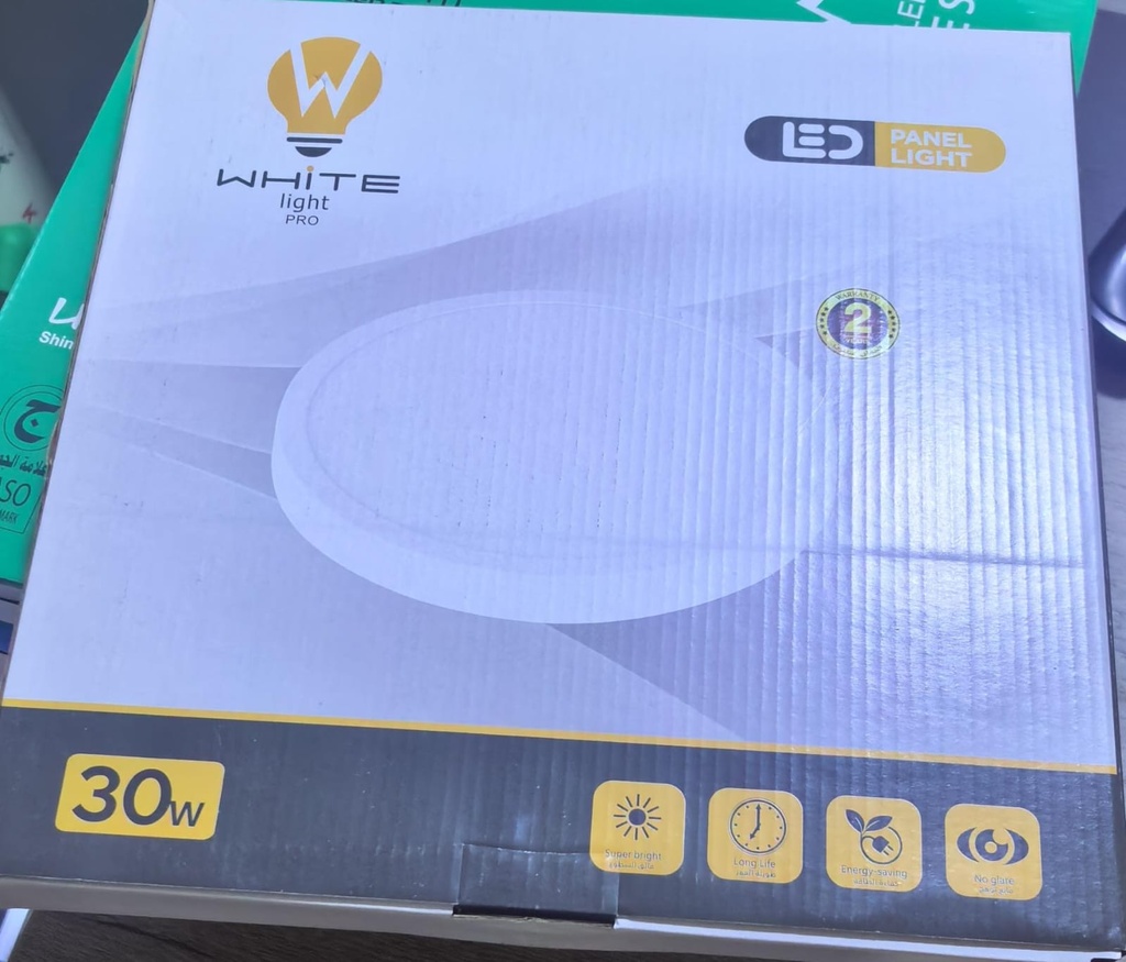 WHITE LIGHT PRO PANEL LIGHT OUTSIDE 30W 110-220V WHITE 7000K -CHINA/7SJ30