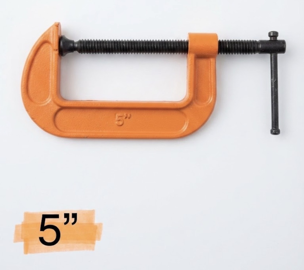 YDS C CLAMP HEAVY DUTY 5" -CHINA/