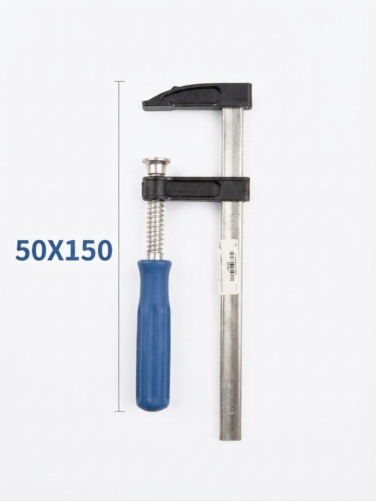 F CLAMP BLUE HANDLE 50X150 -CHINA