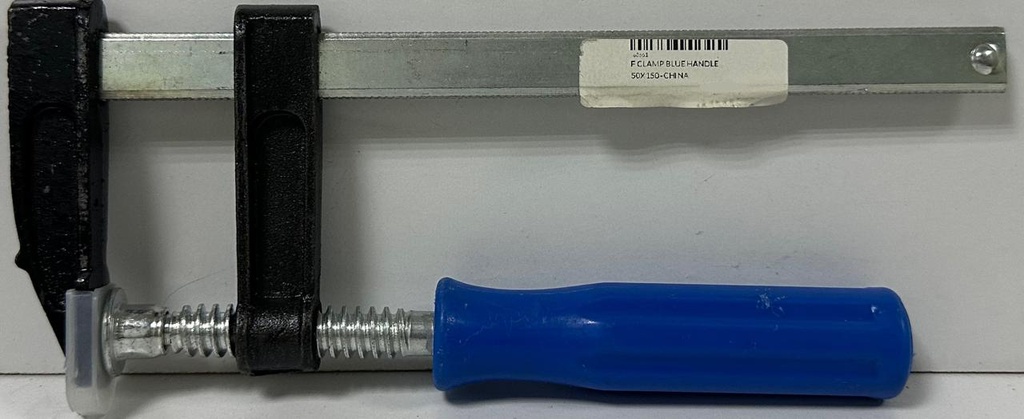 F CLAMP BLUE HANDLE 50X150 -CHINA