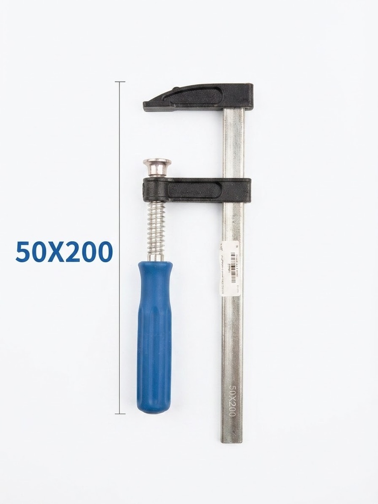 F CLAMP BLUE HANDLE 50X200 -CHINA