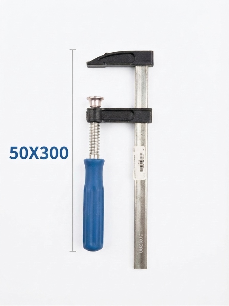 F CLAMP BLUE HANDLE 50X300 -CHINA