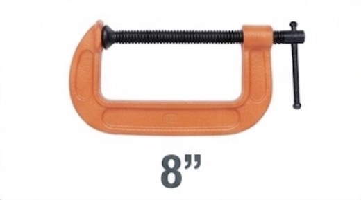 YDS G TYPE CLAMP HEAVY DUTY 8" -CHINA-