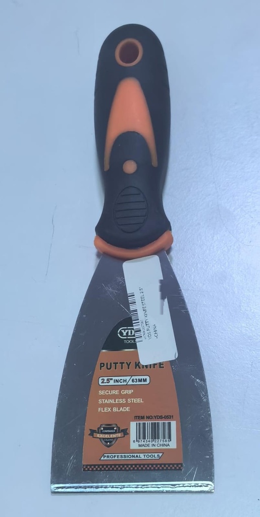 YDS PUTTY KINFE STEEL 2.5" -CHINA