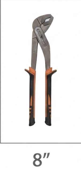 YDS PUMP PLIER WITH SLEEVE HANDLE 8"-CHINA