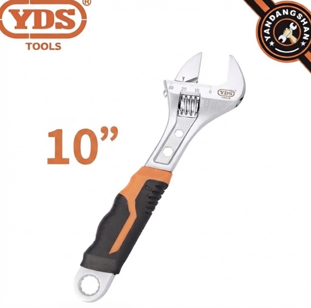 YDS ADJUSTABLE WRENCH 10"-CHINA
