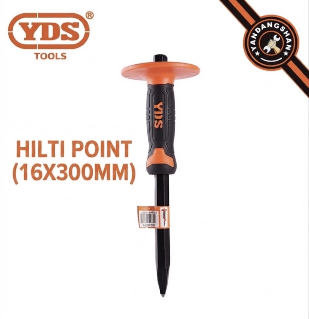 YDS CONCRETE CHISEL HILTI POINT (16X300MM) - CHINA/0578B-2