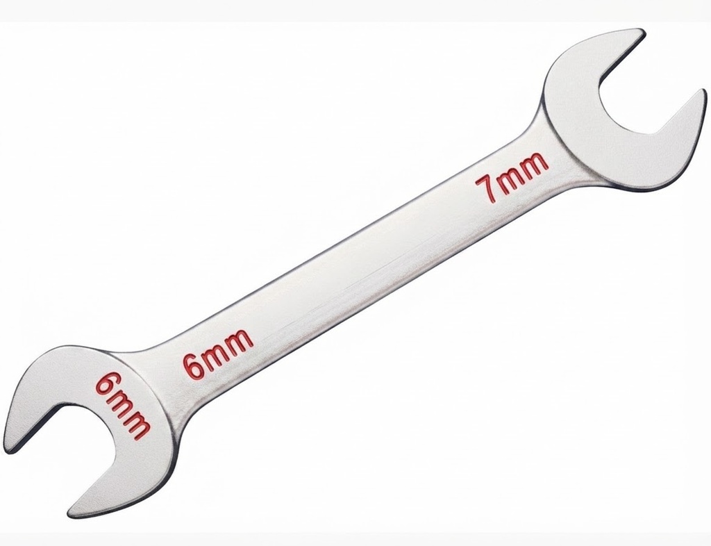 YDS COMBINATION SPANNER 6-7MM-CHINA
