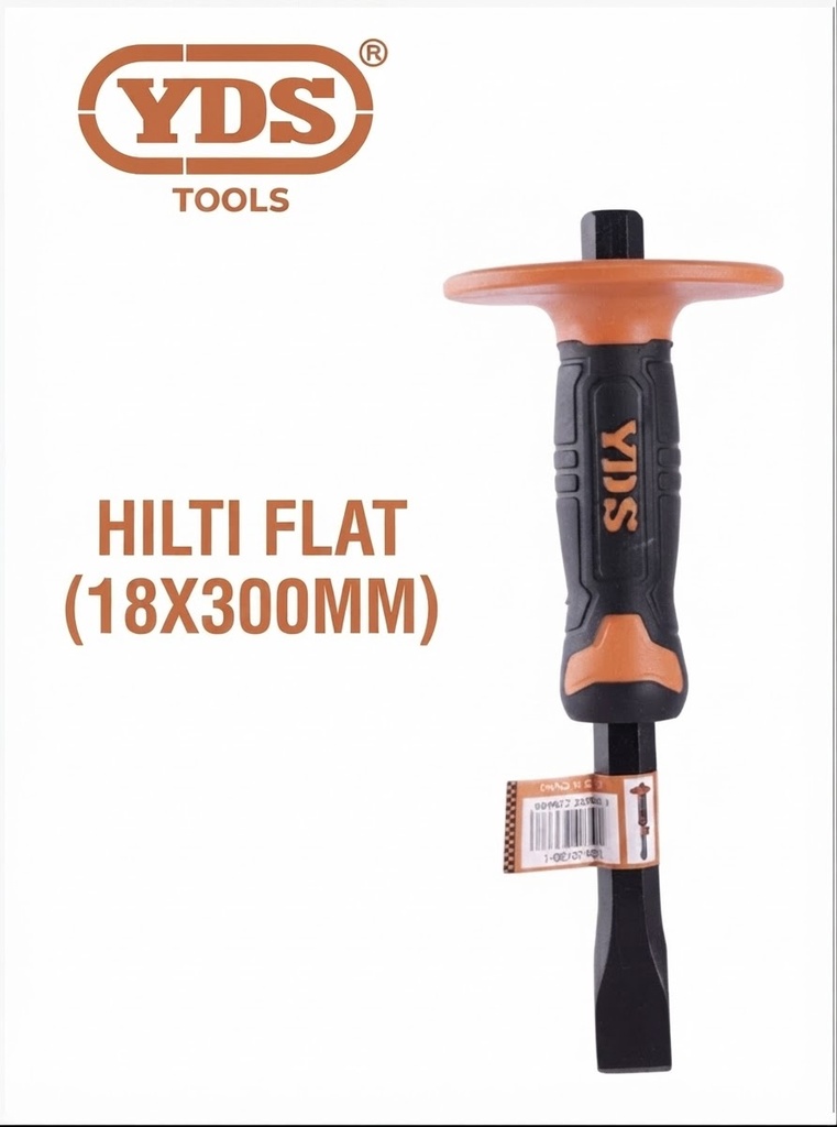 YDS CONCRETE CHISEL HILTI FLAT (18X300MM) - CHINA