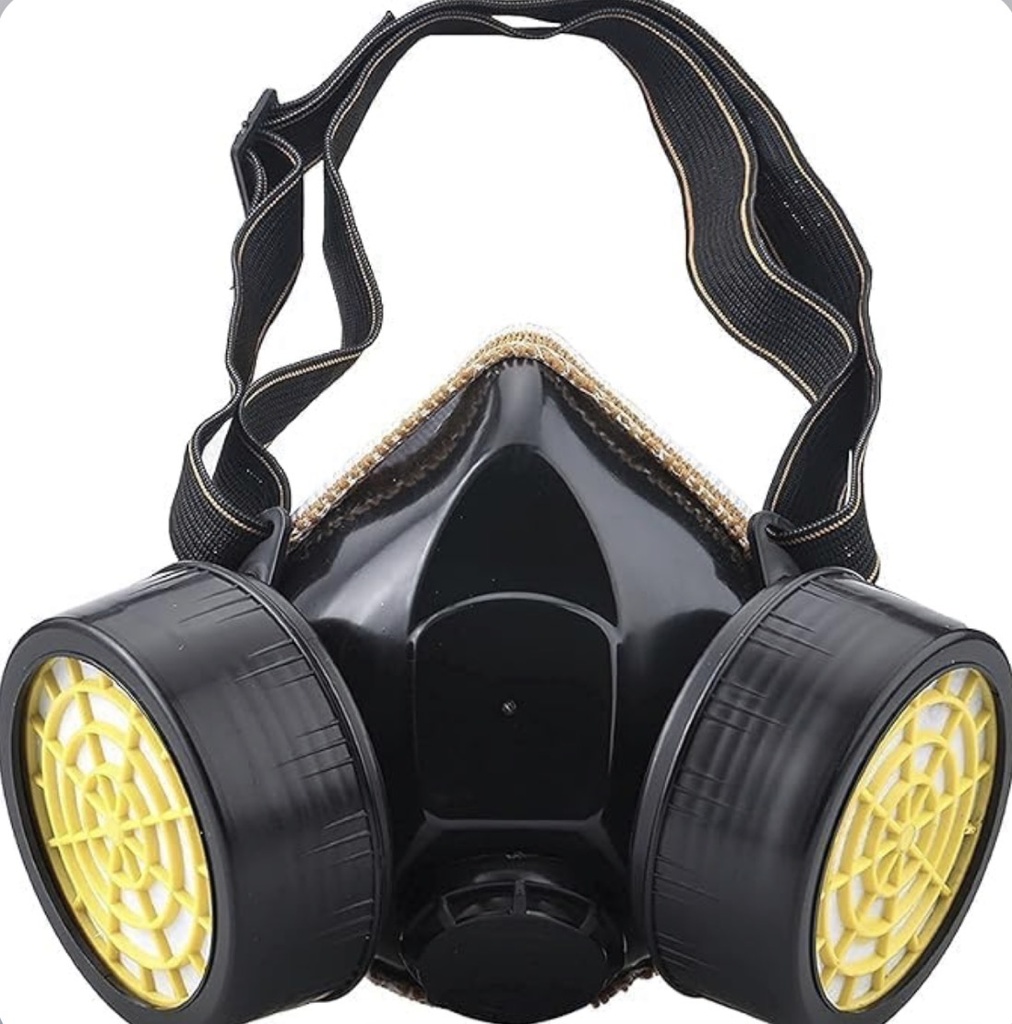 BMB DOUBLE FILTER GAS MASK -CHINA/K20678