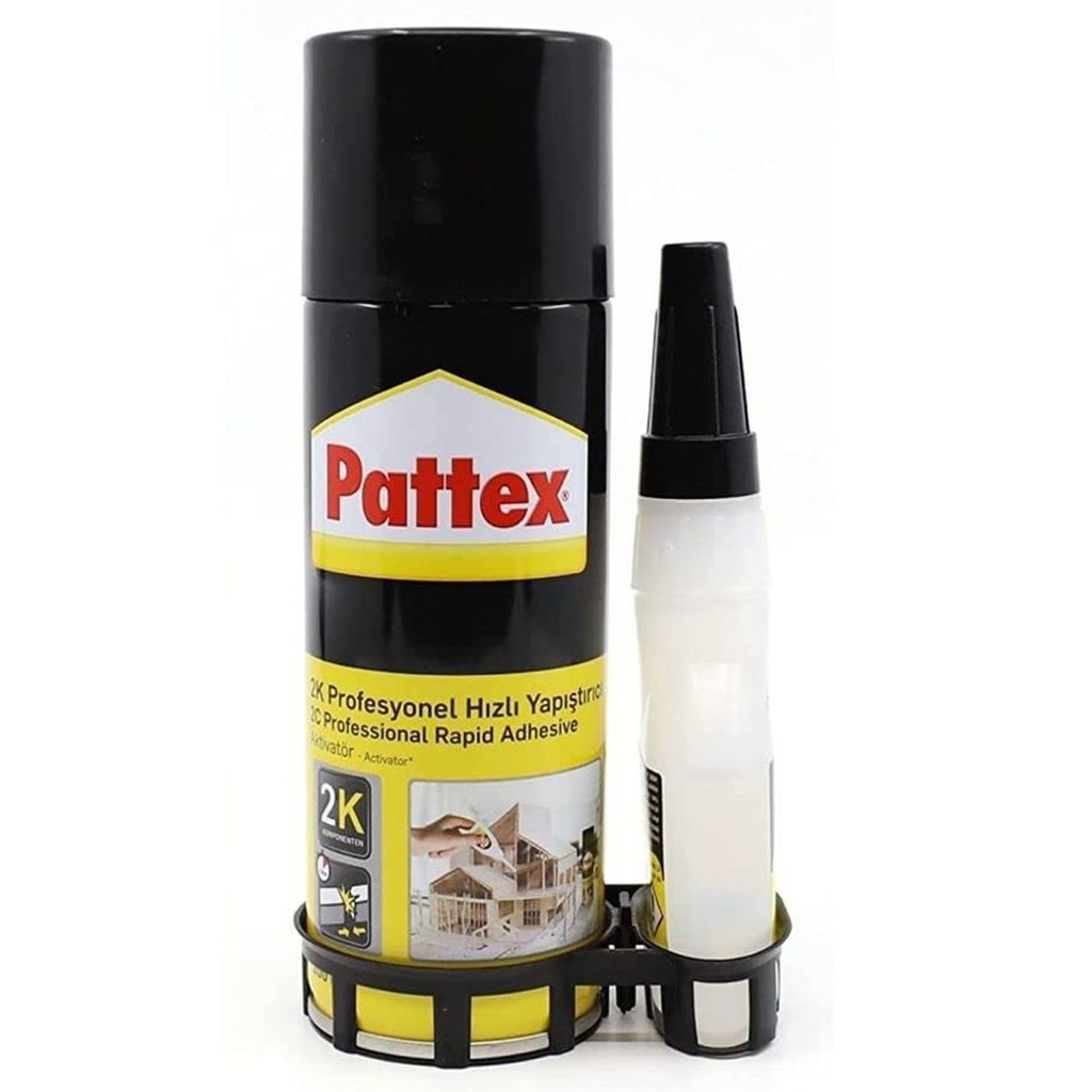 PATTEX 2C PROFESSIONAL RAPID ADHESIVE 200ML+50ML - UAE