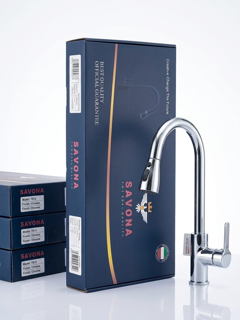 SAVONA KITCHEN MIXER BLACK -CHINA/7013