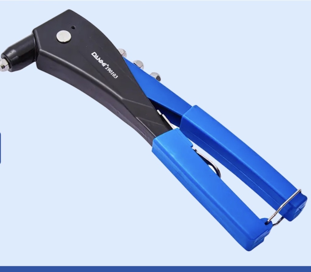 DANMI HAND RIVETER ALUMINIUM 2.4-4.8MM 260MM 10.5"-CHINA/190103
