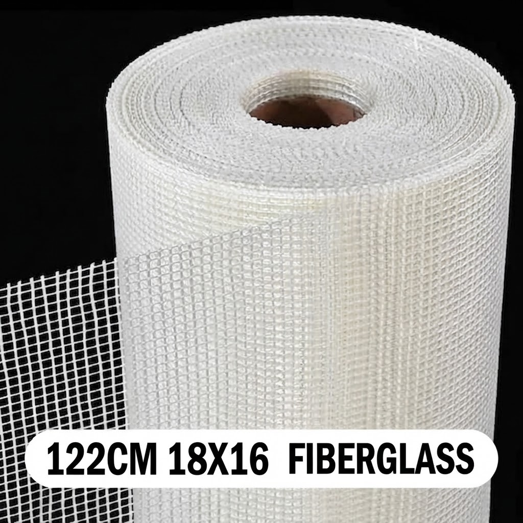 WIRE MESH FIBERGLASS 122CM 18X16 - ALL COLOR/OSOMO