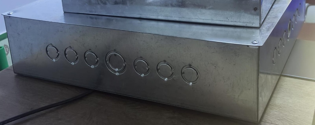 STEEL BOX ELECTRIC 40X40X WITH COVER-CHINA