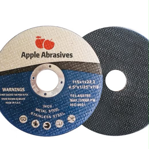APPLE ABRASIVES CUTTING DISC METAL BLUE 4.5" 115X1X22.23M-CHINA