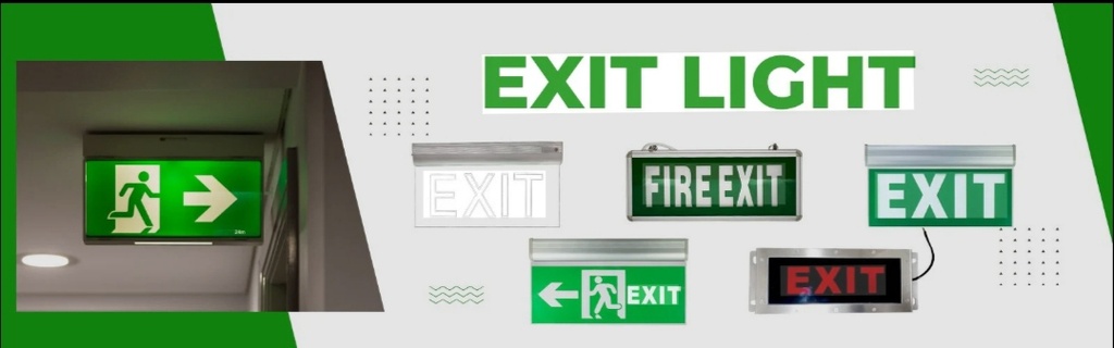 ETE EXIT BOARD DOWN-UP-LEFT-RIGHT 4LED MILLED ALUMINIUM TYPE -CHINA