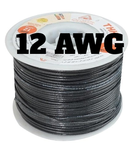 RIYADH ELECTRIC WIRE BLACK - 12 AWG 4MM-KSA