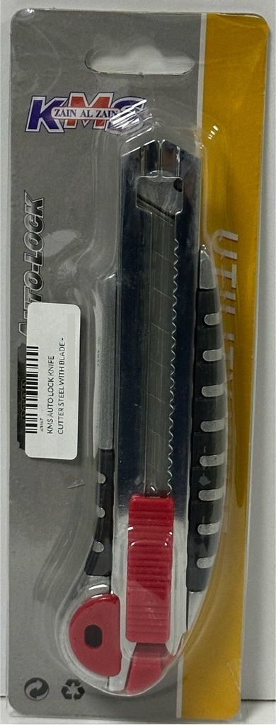 KMS AUTO LOCK KNIFE CUTTER  STEEL WITH BLADE  -CHINA