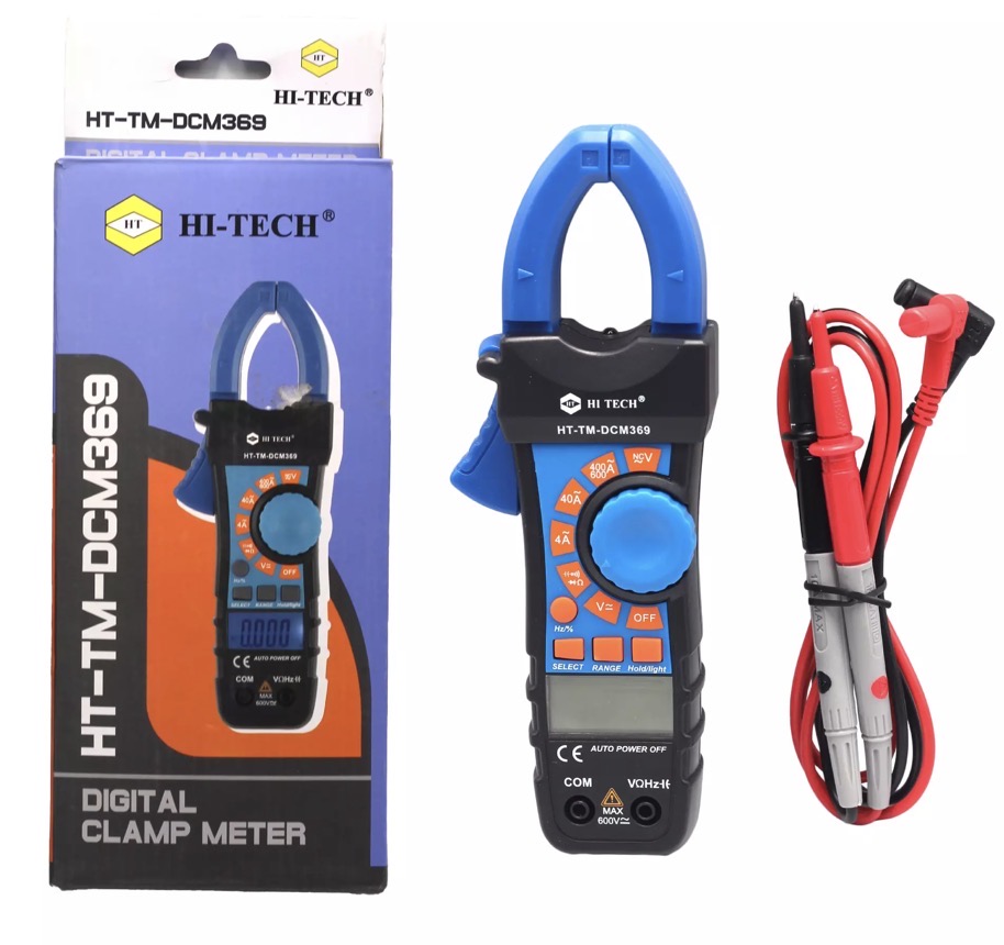 HI-TECH DIGITAL CLAMP METER 600V-CHINA/HT-TM-DCM369