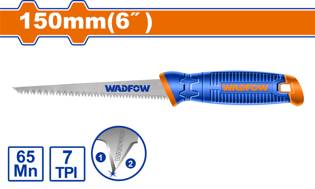 WADFOW WALL BOARD SAW 150MM(6")