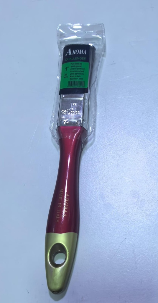 AROMA PAINT BRUSH 1" WOOD HANDLE - ITALY