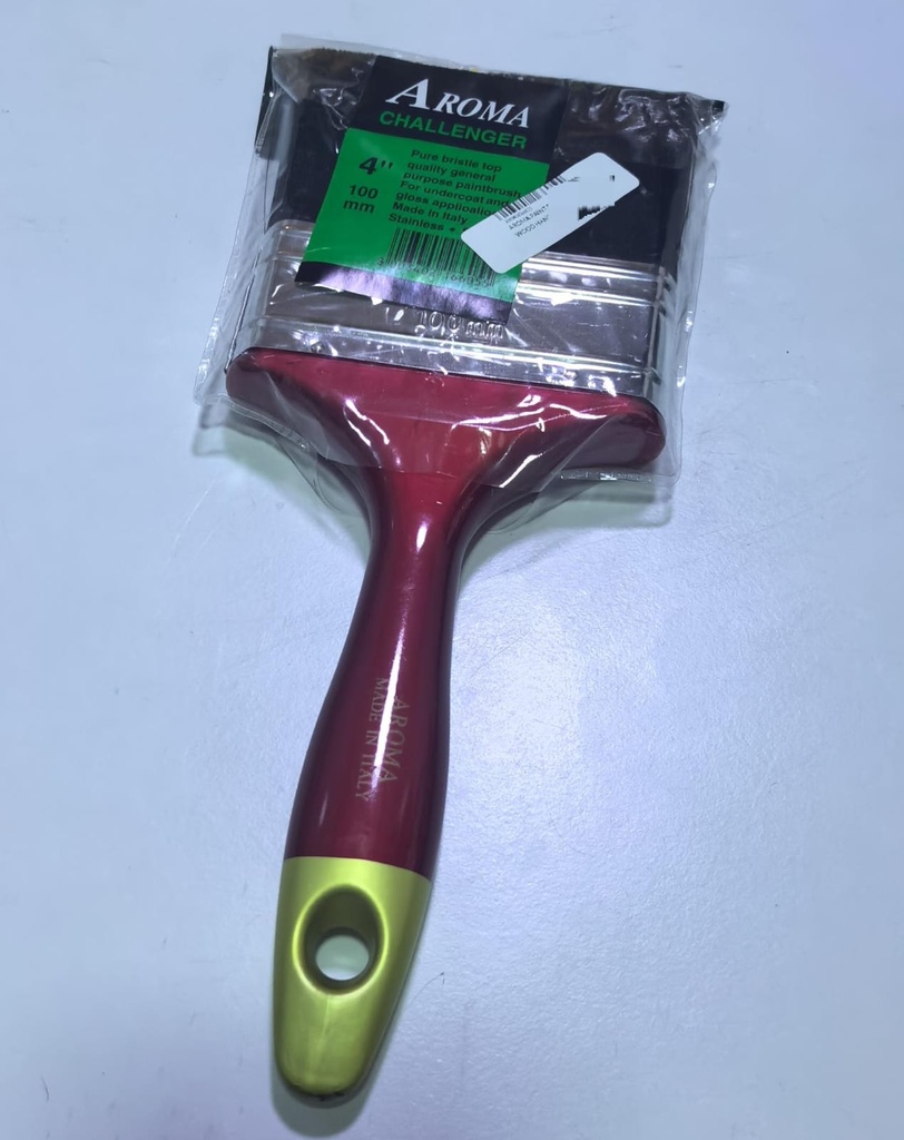 AROMA PAINT BRUSH 4" WOOD HANDLE -ITALY