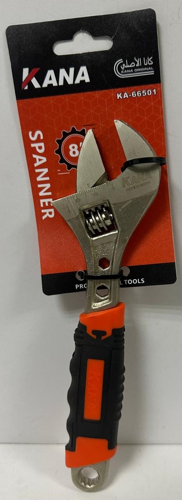 KANA ADJUSTABLE WRENCH  8" 200MM-CHINA