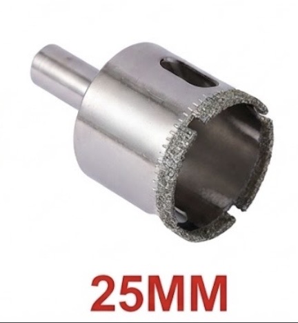 JUMLEE DIAMOND GLASS HOLE SAW 25MM