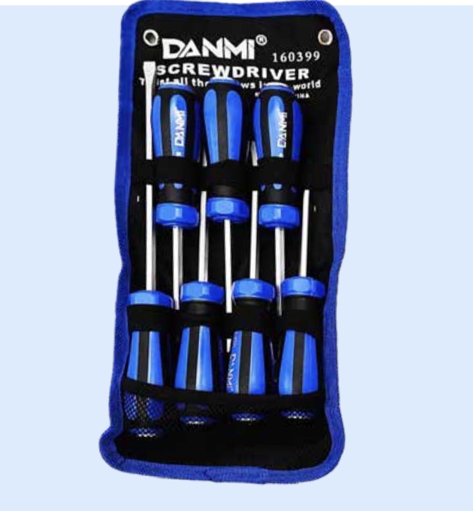 DANMI 7PCS SCREW DRIVER SET 6X100-6X200MM-CHINA-160197