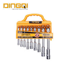 DINGQI CLUB WRENCH MEDIUM 9PCS T10-T50-CHINA/1724A