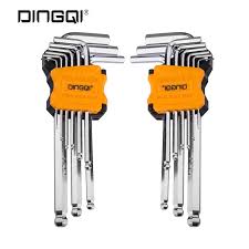 DINGQI 9PCS HEX KEY LONG ROUND HEAD 1.5-10MM-CHINA/17204