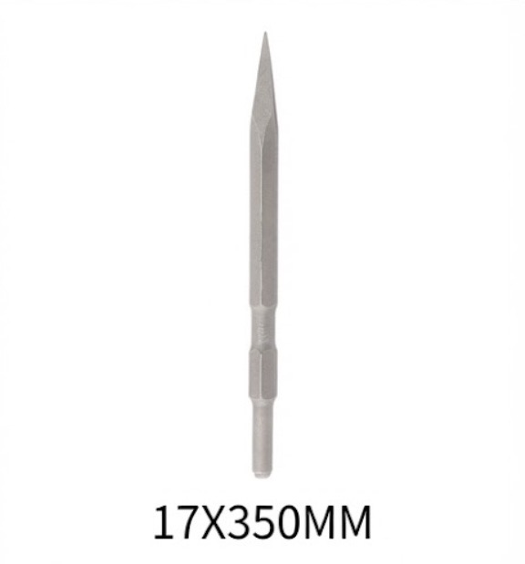YDS LONG HEXGONAL POINTED CHISEL 17X350MM-CHINA/0132-7